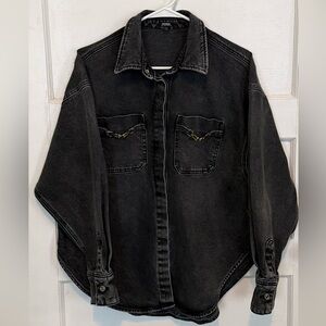 Express Oversized Denim Horesebit Double Pocket
Portofino Shacket